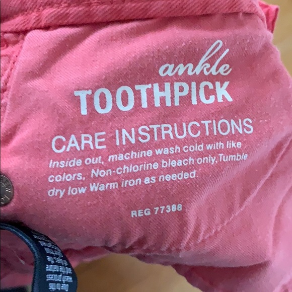 J Crew Ankle Toothpick Jeans - Picture 5 of 5